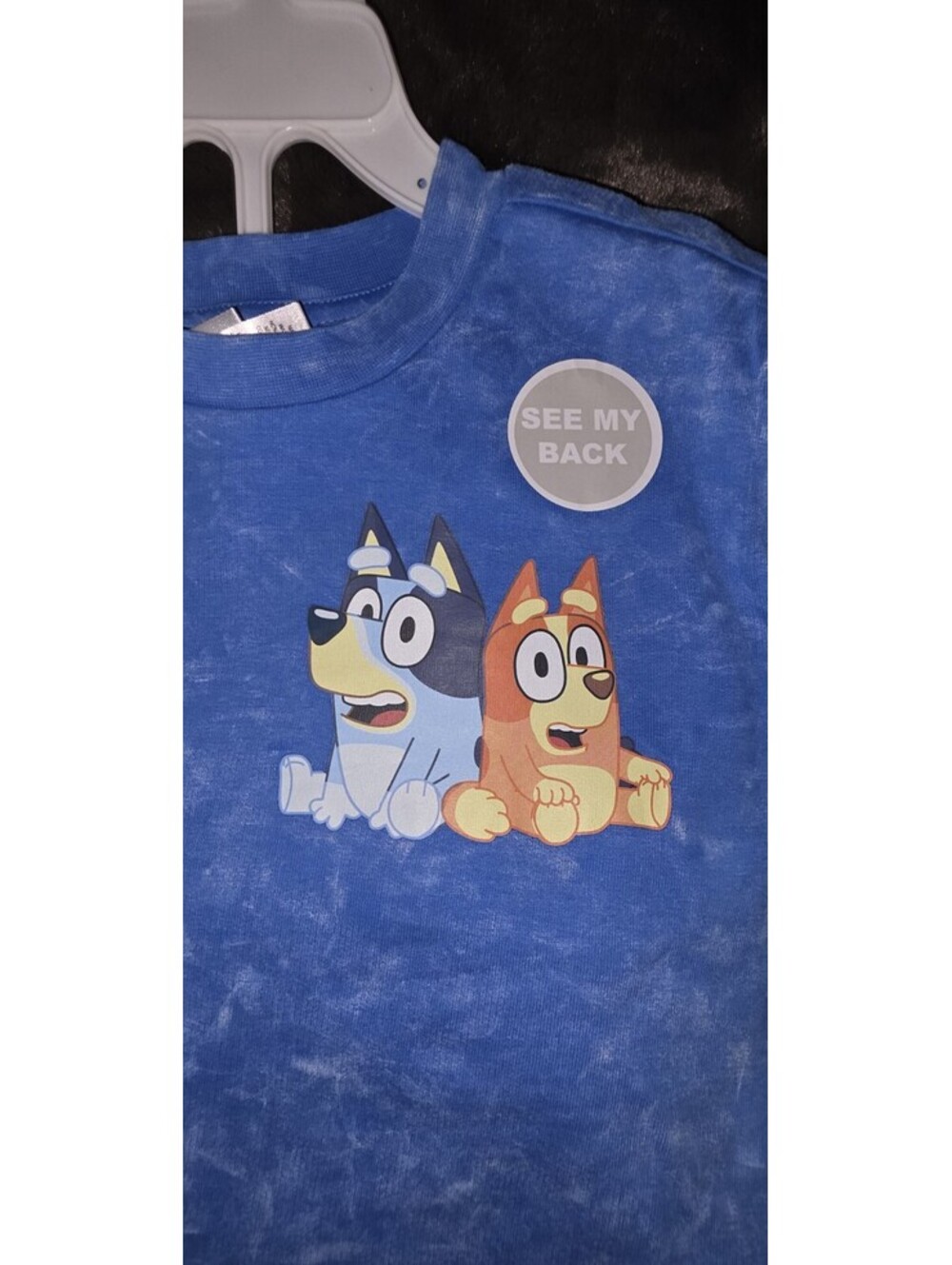 Bluey Bingo 2-Piece Outfit Set T-Shirt & Shorts Blue 4T Short Sleeve Cotton